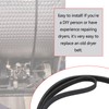 eMagTech 7PH2012 Tumble Dryer Belt Compatible with Logik LCD8W18 LCD7W18