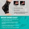 INDEEMAX Ankle Brace for Women & Men, Compression Medium, Copper