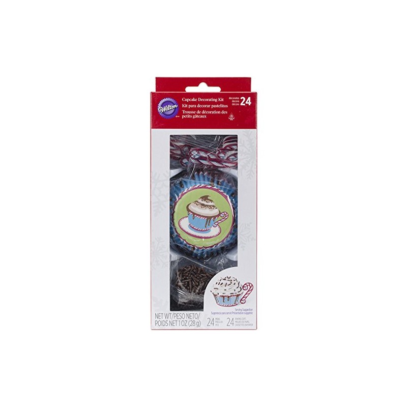 Wilton Cupcake Dekorieren Kit macht 24-cocoa, anderen, mehrfarbig