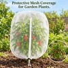 Garden Insect Mesh Cover for Plant Protection – Zipper Drawstring