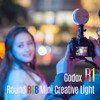 Godox R1 Round RGB Mini Creative Light LED Video Light