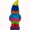 Rakso Rainbow Pride Gnome, 13", Large UV Resistant Ornament for