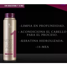 Lendan Shampoo Lendan Next Liss Age 300ml 0% Parabenos/sulfatos