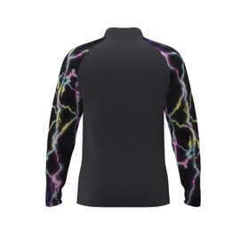 Boombah Boys Bolt Verge Quarter Zip Black/White/Yellow - Size Youth Medium