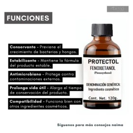 Fenoxietanol Protectol Conservante Cosmético 120 Ml