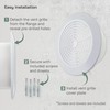 Vent Systems 5'' Inch - White - Plastic - Dismantable