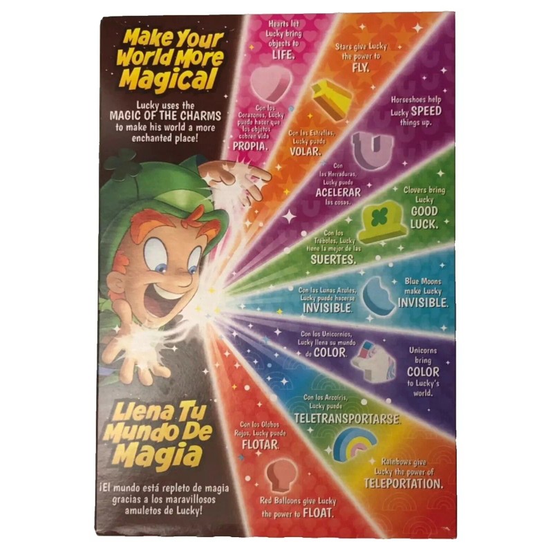 General Mills CHOCOLATEY CHOCOLATE LUCKY CHARMS WITH MARSHMALLOWS CEREAL 10.6