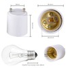 Onite GU24 to E27 E26 Adapter for LED Bulb, GU24