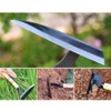 FOXSMZZ Garden Triangle Hoe Japanese Weeding - Blade Edge is