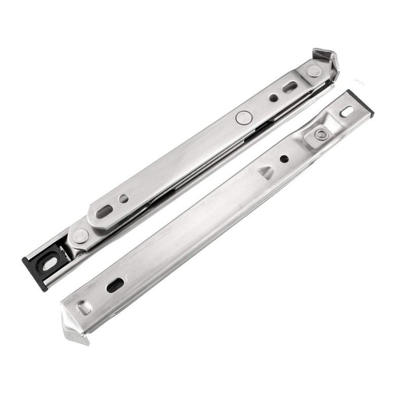 sourcing map 8-Inch Hanging/Casement Window Hinge, 202 Stainless Steel 2Pcs