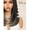 Layered Straight U Part Wig Straight V Part Wig Bob