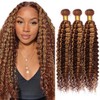 26 28 30 inch Honey Blonde Bundles Human Hair #27