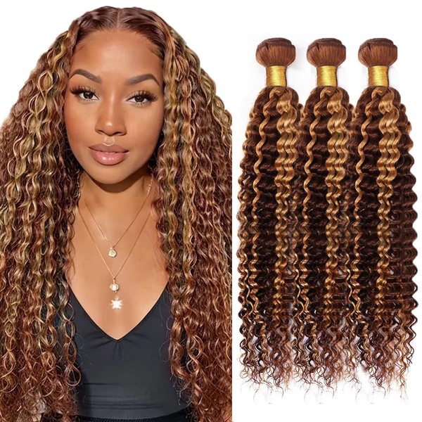 26 28 30 inch Honey Blonde Bundles Human Hair #27