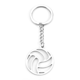 MUCOOS Volleyball Keychain Gift for Boys Volleyball Keychain Ball Backpack Keychains for Sports Lovers