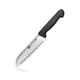 Top Cut by Cangshan | P2 Series 1021998 Swedish Sandvik 14C28N Steel Santoku Knife, 7-Inch