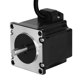 YEJMKJ Nema 23 Stepper Motor 1.2Nm/169.92oz.in 56MM Bipolar 4A Nema23 High Torque 57 Motors 1.8 Degree 2 Phase 4 Lead Step Motor for 3D Printer CNC Milling Engraving Machine, 2.25x2.25x2.21inch