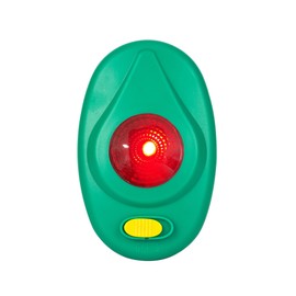 Electric Fence Alert Live Fence Indicator Electronic Fence Fault Finder for Farm Waterproof Fence Voltage Alert Clips to Wire or Tape Fences Green-1pcs