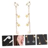 KOMBIUDA 1 Pair Chic Lost Earrings for Earphones Stylish Earphone