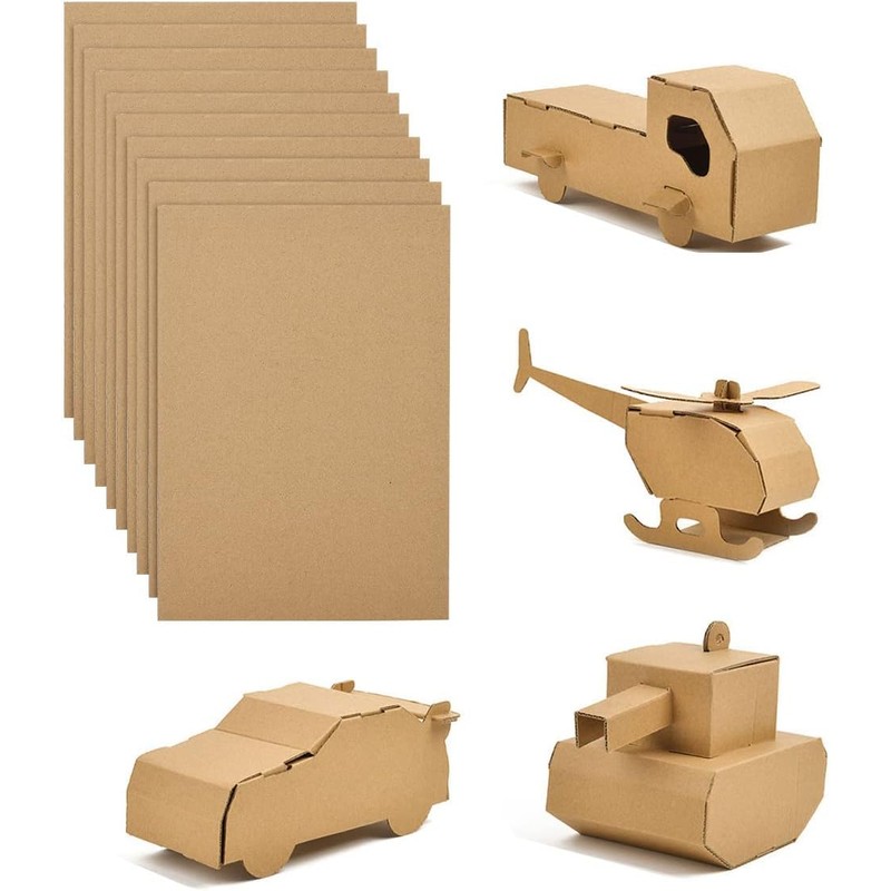 XIDOU A4 Corrugated Cardboard, Pack of 20 2 mm Thick