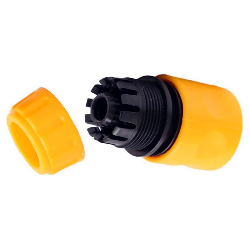 Garden Hose Coupling, 1/2 Inch Coupling, Hose Connection Set with