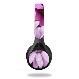 MightySkins Skin Compatible with Beats EP Headphones wrap Cover Sticker Skins Purple Flowers