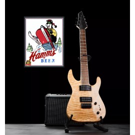 Hamm's Beer - Snowmobile - Rare - Metal Sign 11 x 14