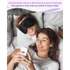 ZRUHIG Bluetooth Sleep Mask with Removable 3D Contoured, Music Eye