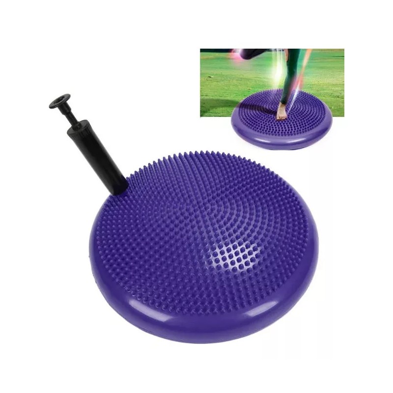 Fit Cojín De Entrenamiento Para Balance Morado
