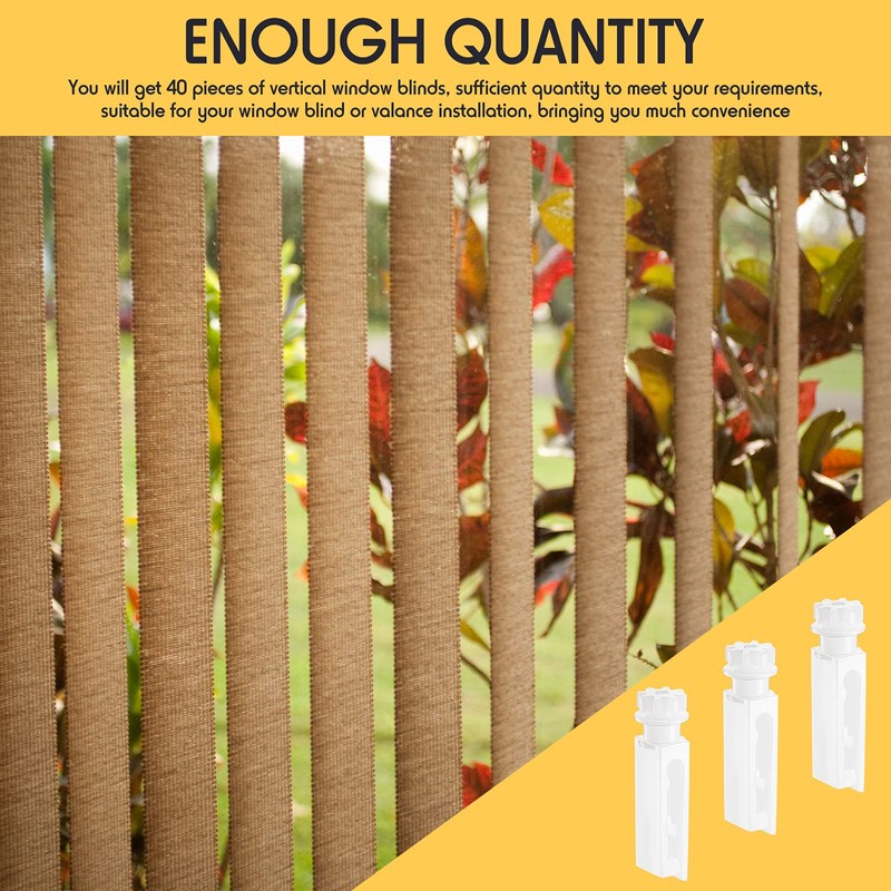 Vertical Blind Stem Replacement White Stems for Vertical Window Blind