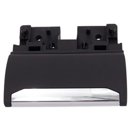 TRQ Interior Door Handle Black With Chrome Insert Compatible with 2015-2020 Ford F-150 2017-2020 F-250 Super Duty F-350 Super Duty F-450 Super Duty F-550 Super Duty