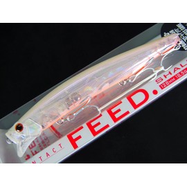 Tackle House Feed Shallow Floating Fishing Lure - Clear HG Pearl Back Red Belly