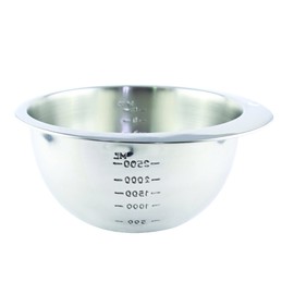 Zenker 29632 Mixing Bowl, Stainless Steel, Grey, 25 x 25 x 12 cm