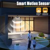 Solar Shed Light Outdoor Indoor Upgrade 1200LM 174LED 4 and