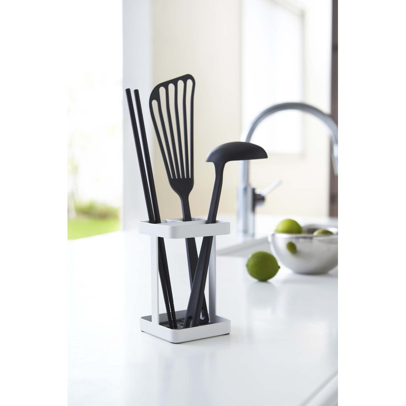 山崎実業 ツールスタンド プレート ホワイト 2434