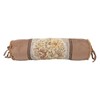 Foot Massage Cylinder Pillow Detachable Soft Foot Embroidery Cylinder Pillow