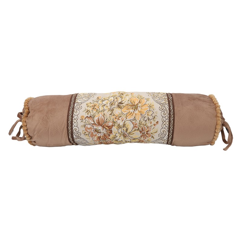 Foot Massage Cylinder Pillow Detachable Soft Foot Embroidery Cylinder Pillow