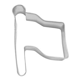 Flag 3.75 Inch Cookie Cutter from The Cookie Cutter Shop – Tin Plated Steel - Made in the USA