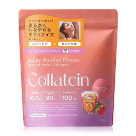 Collatein コラテイン プロテイン コラーゲン ビタミン protein タンパク質 置き換えダイエット ピーチティー味
