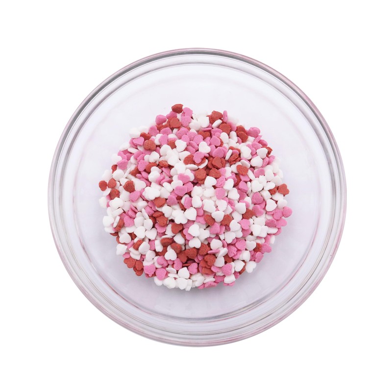 PME Valentines Sprinkles - Micro Confetti Hearts (60g)
