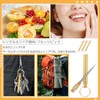 Metal Toothpick, Telescopic Toothpick, Set of 3, Outdoor Equipment, Waterproof,