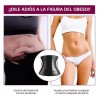 CNZHENGRUI-MXF Faja Reductora De Látex De 4 Hileras Con Broches