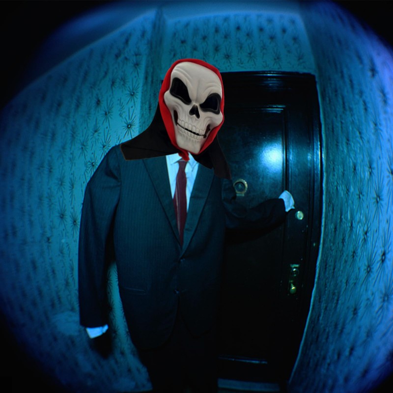 AMFSQJ Cadılar Bayramı Full Head Skull Maskesi, Cosplay Kostüm Maskesi,