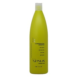 UNA UNA Compensating Shampoo - Stop Loss for Thinning Hair with Saw Palmetto, Nettle & Horsetail Extracts, Bestows Volume & Shine, pH Balanced, Sulfate & Paraben-Free - 1000ml