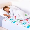 Potty training bed pad with tucks, mattress protector for 100%