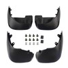 A-Premium Set of 4PCS Mud Flaps Splash Guards Mudguards Mudflaps