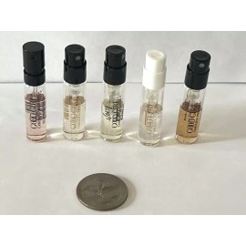 Carolina Herrera for Women Perfume Collection Sample Spray Vials 5 pc Set