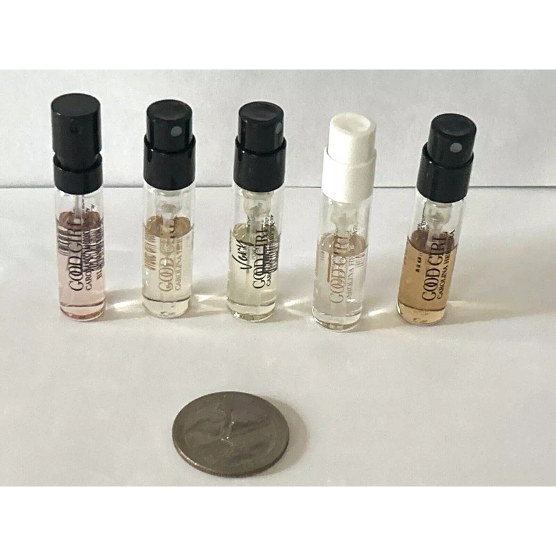 Carolina Herrera for Women Perfume Collection Sample Spray Vials 5