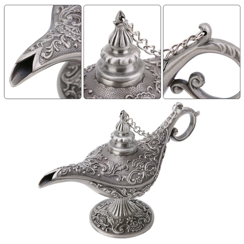 Censer Hollow Aladdin Lamp Decoration Desktop Ornament Home Incense Burner
