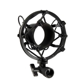 ETOPARS Universal Microphone Shock Mount Mic Anti Vibration Suspension Studio Shock Mount Holder Clip 45mm for 44mm-50mm Diameter Condenser Mic Black