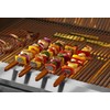 Mr. Bar-B-Q 40217Y Oval Wood Handle Double Pronged Skewers, 4
